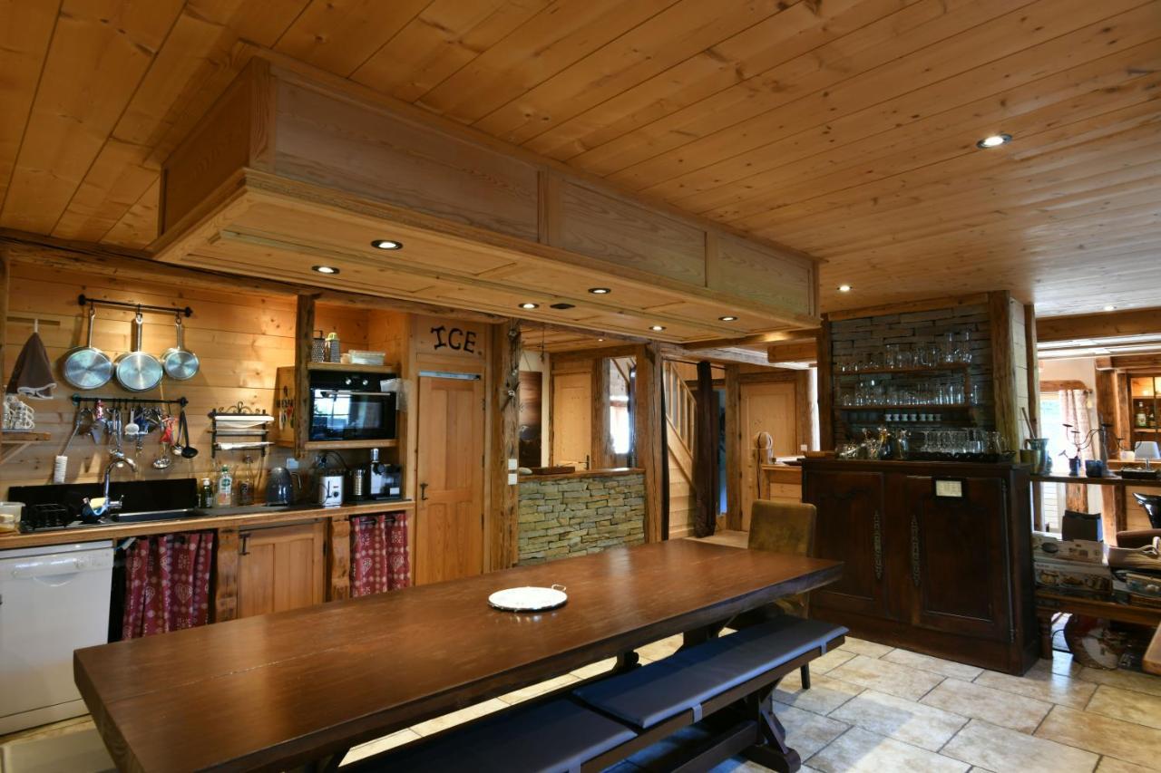 Le Vallorcin, Chalet Le Sizeray - Mont Blanc Vallorcine Ngoại thất bức ảnh