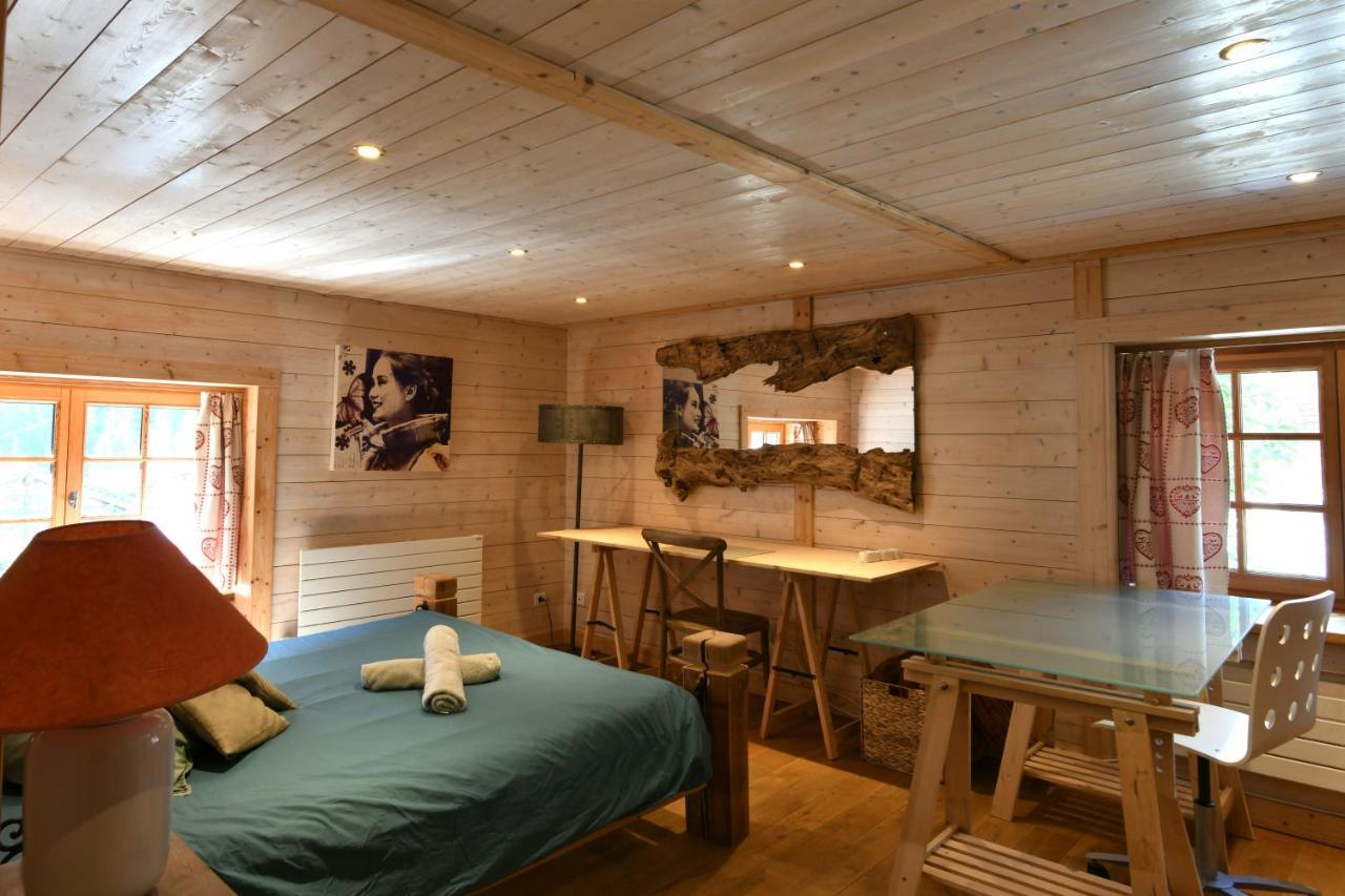 Le Vallorcin, Chalet Le Sizeray - Mont Blanc Vallorcine Ngoại thất bức ảnh