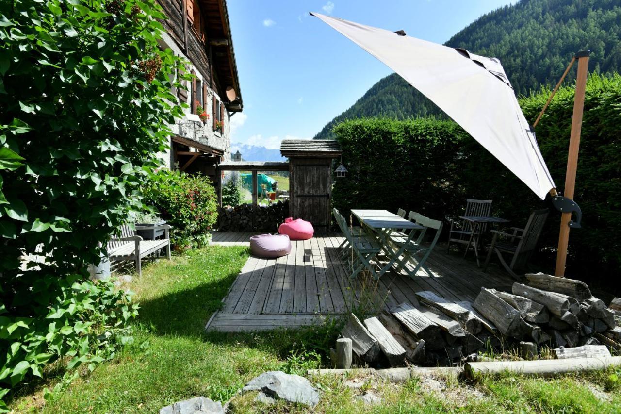 Le Vallorcin, Chalet Le Sizeray - Mont Blanc Vallorcine Ngoại thất bức ảnh